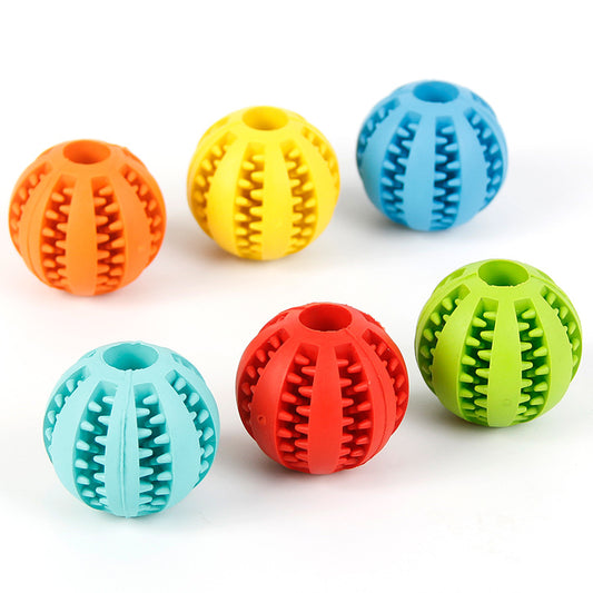 Pelota fuga de comida olor a menta