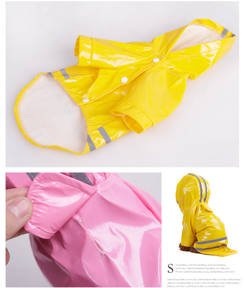 Chaqueta impermeable para perros